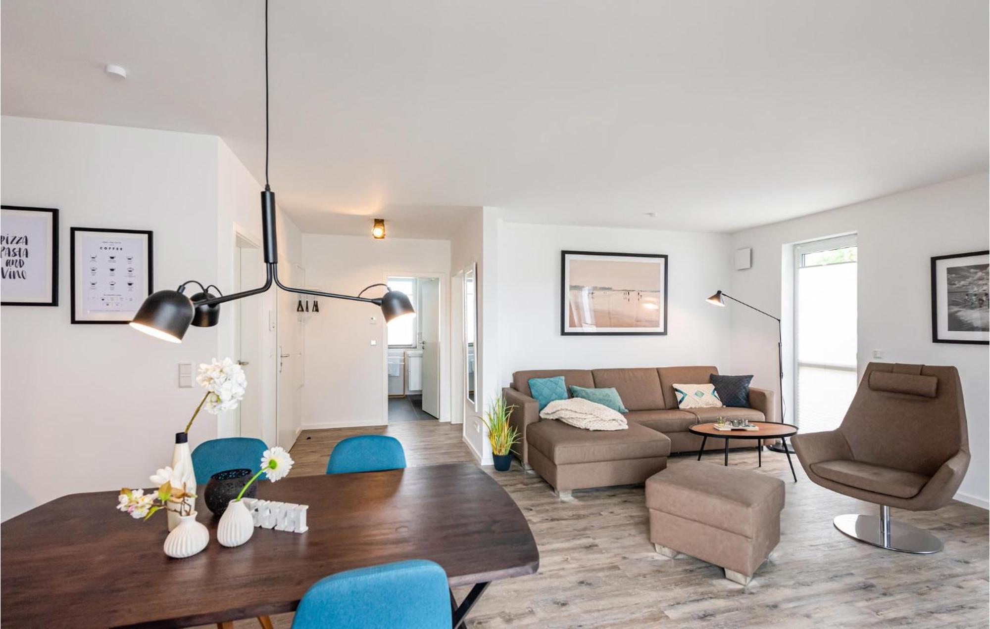 Nice Apartment In Rechlin With House Sea View Bagian luar foto